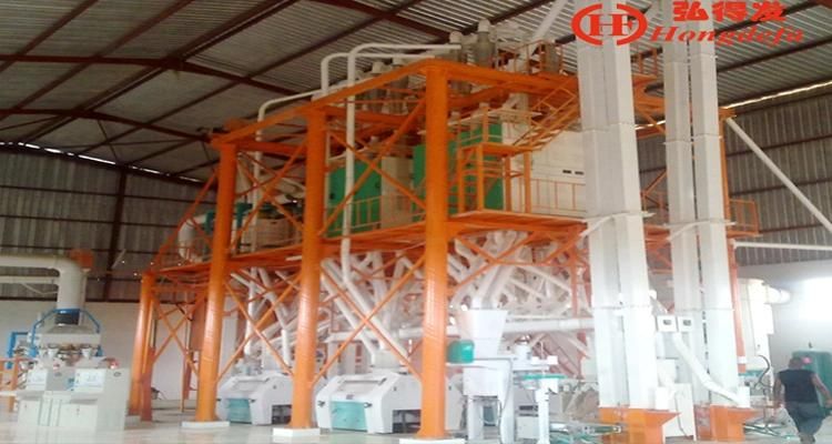 Best Price Full Automatic Maize Flour Mill Milling Maize for Breakfast Meal and Roller Meal