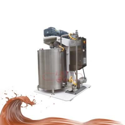Batch Type Large Output Chocolate Vertical Ball Mill Machine Chocolate Refiner