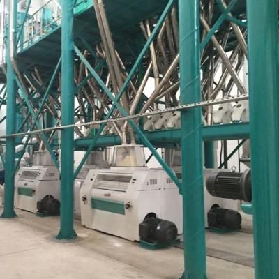 Africa Wheat Maize Corn Flour Milling Roller Hammer Mill