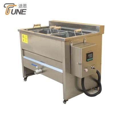 Semi Automatic 100kg Per Hour Banana Chips Frying Machine