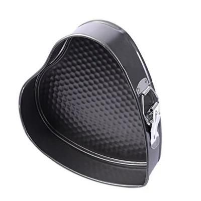 Heart Springform Pan Heart Shape Mini Bakeware Cake Pan Non-Stick Cheesecake Pan Mould ...
