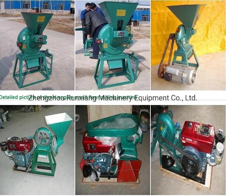 Hot Sale Wheat Corn Maize Crusher Grinding Mill Machine