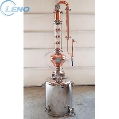 Factory Directly 50L 100L Home Distillator Home Alcohol Mini Distillery Equipment ...