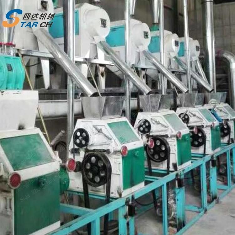 2t/H 50t Corn Maize Wheat Semolina Flour Milling Mill Price