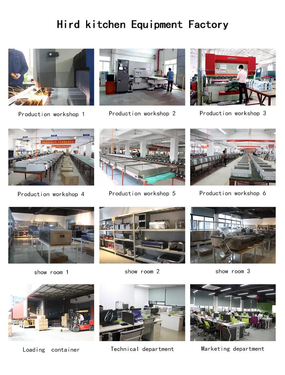 Food Warmer Durable Warming Showcase (HBW-2PD) CE BBQ Catering Equipment Food Machine
