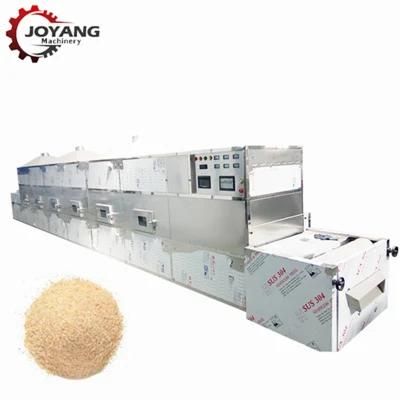 Tunnel Belt Microwave Bread Crumb Sterilizing Machine with PLC Control