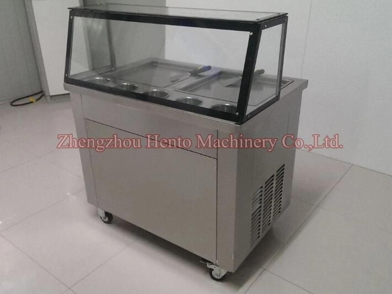 Fried Ice Cream Machine with Quick Cooling Effect