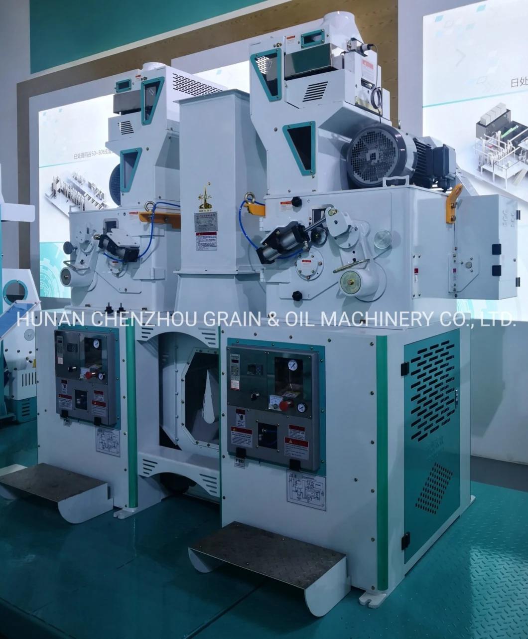 Rice Milling Machine Mlgq Double Body Pneumatic Paddy Husking Machine Rice Paddy Husker Rice Sheller Rice Huller