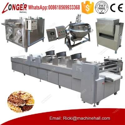 Gold Manufacturer Snack Bar Line Crisp Candy Making Machine