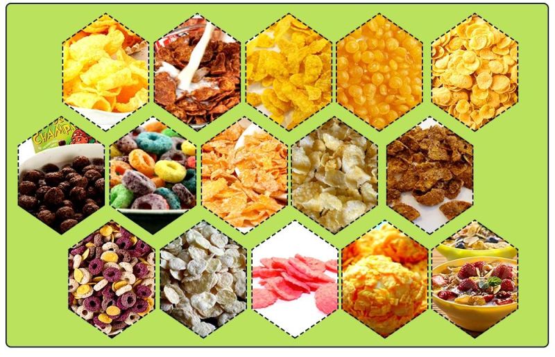 Whole Grain Nutrition Cereals Making Machine Cocoa Puffs Breakfast Cereal Extruder Machine