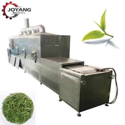 PLC Control Microwave Green Leaf Black Tea Dryer