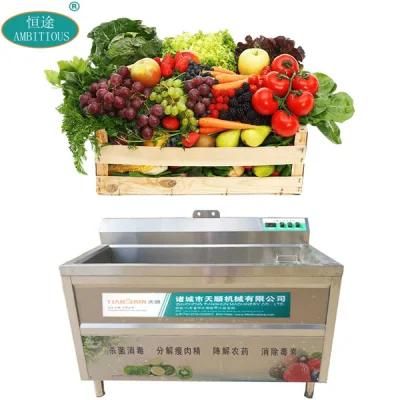 Ozone Bubble Vegetable Hot Water Washing Machine
