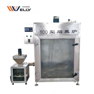 Factory Supply Directly Smoked Fish Drying Oven / Smoke Machine for Cooking