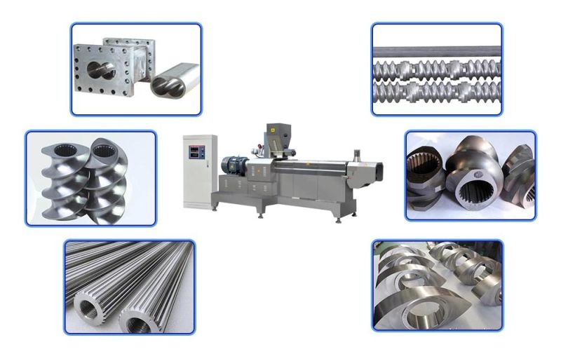 Twin Screw Extruder Corn Flakes Kurkure Puff Snack Cheese Ball Rice Wheat Making Machine