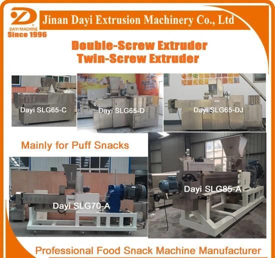 Kelloggs Corn Flakes Roaster/Cereal Curved Ring Snacks Extruder Machine/Grain Cereal Food Production Line