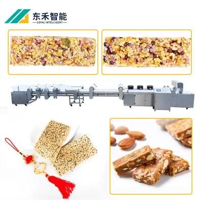 Peanut Brittle Candy Maker Energy Protein Bar Making Machine Chocolate Bar Production Line