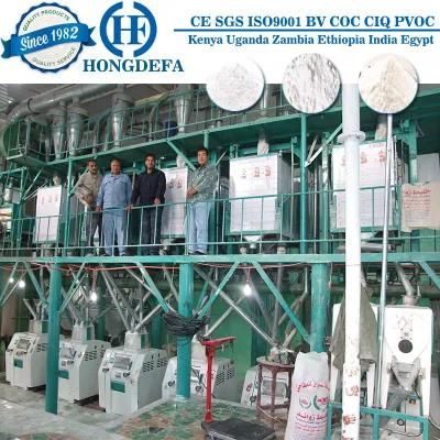 50ton/Day Wheat Flour Milling Complete Plant