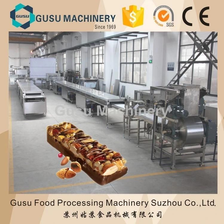 New Condition and Engineer Available Snack Food Snicker Bar Forming Line