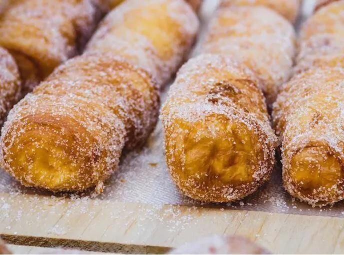 Electric Conveyor Continue Fried Dough Foods Frying Machine