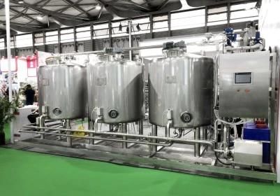 Automatic CIP Cleaning in Place System for Becerage Wine Processing Liine