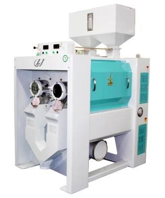 Clj High Quality Rice Milling Machine Horizontal Emery Roller Whitener Machine Mnsw18f*2