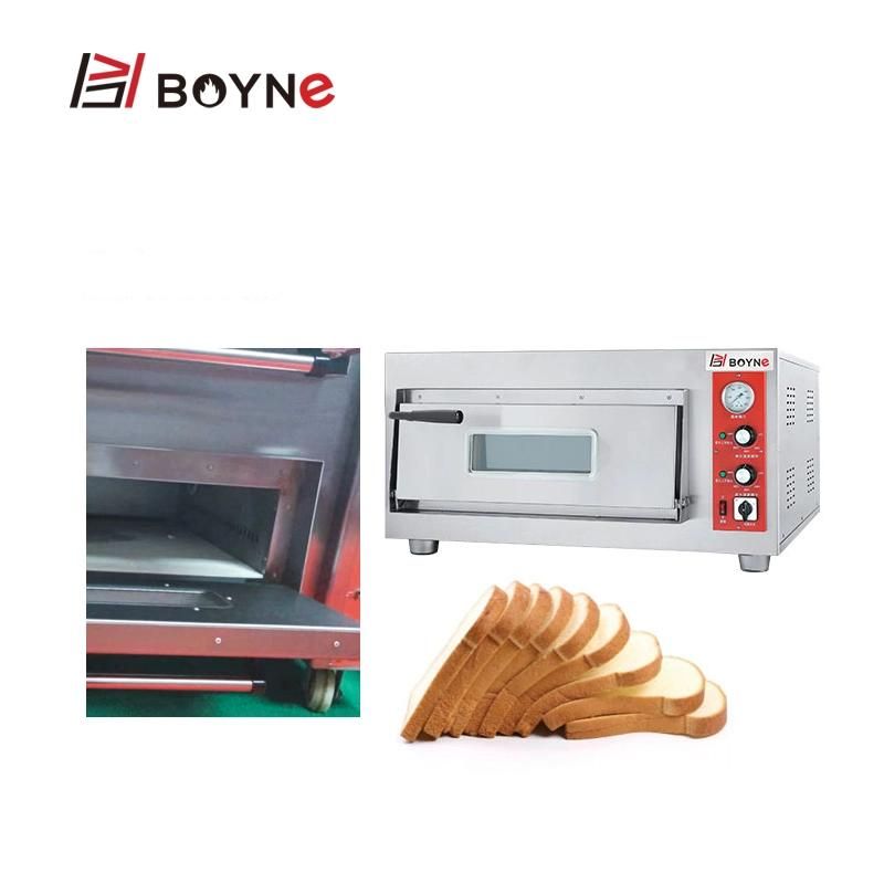 Stainless Steel Commercial Single Deck Electric Pizza Baking Oven