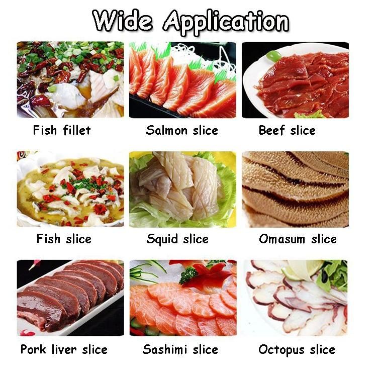 Commercial Small and Large Fish Fillet Cutting Machine / Fish Processing Equipment