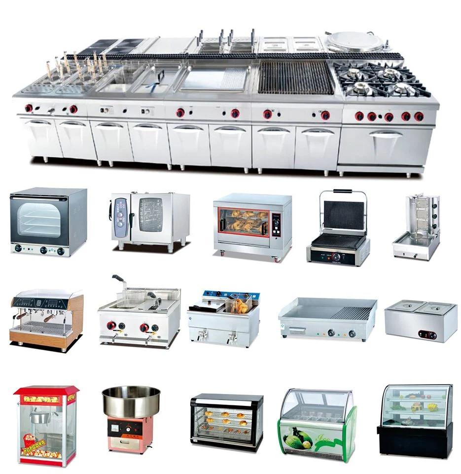 Good Quality Kitchen Stove Cabinet Industrial Gas Stove 4 Burners with Gas Electric Oven