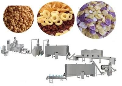 China Factory of Corn Flakes Breakfast Cereals Making Machine