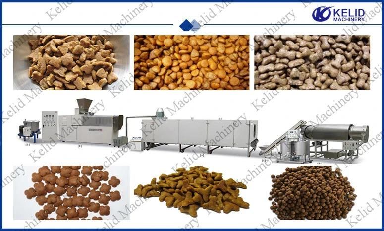 Ce Automatic Dry Pet Food Extruder Machine