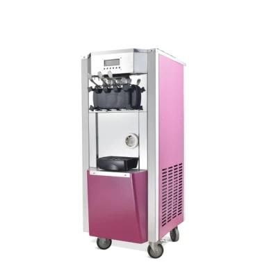 China Manufacturer of Stand 3 Flavor Soft Ice Cream Marking Machine with CE