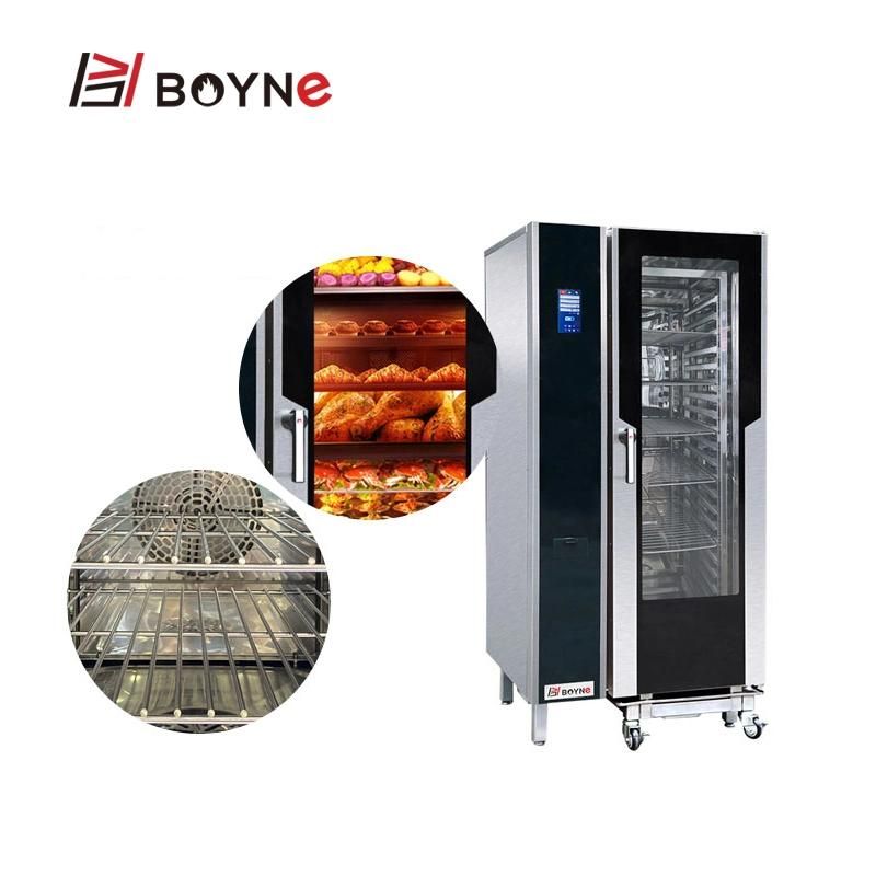 Commercial Kitchen Cooking Equipment 20 Layers Electric Combi Oven