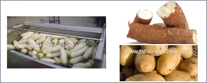 Vegetable and Fruit Potato Taro Root Washing Machine