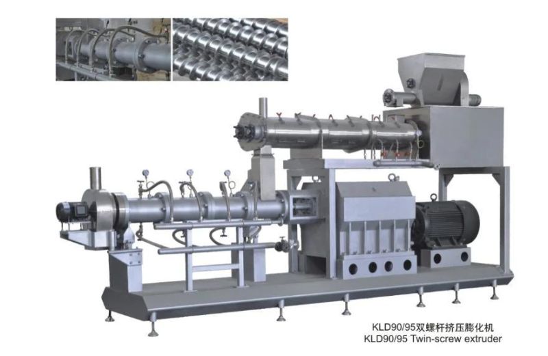 High Capacity Animal Feed Dog Food Extruder Production Line Plant