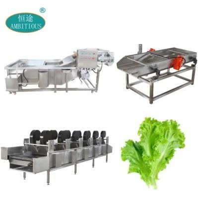 Vegetable Processing Machinery Lettuces Washing and Drying Machine