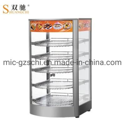 Tall Style Food Warmer Food Display Warming Showcase Commercial Using
