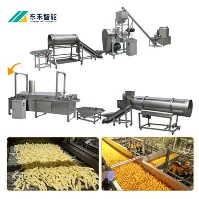 50-60kg/H Corn Curl Snacks Machine Kurkure Processing Machinery Kurkure Snacks Machines
