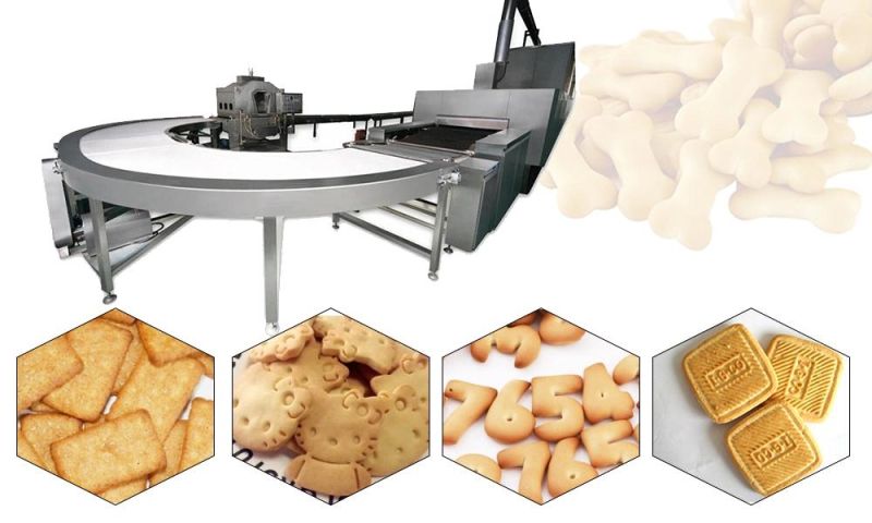 Sandwiching Biscuit Making Machine Biscuit Manufacturing Plant Soft and Hard Biscuit Processing Line
