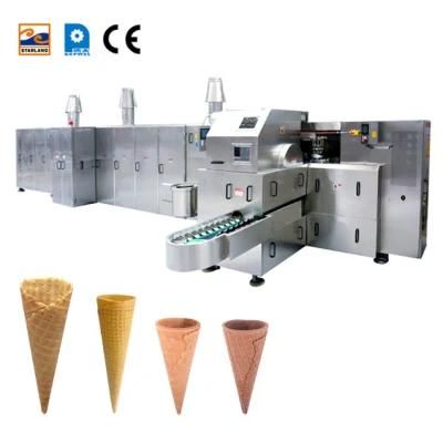 Multi-Functional Automatic Large Sugar Cone Cone Production Equipment, with After-Sales ...