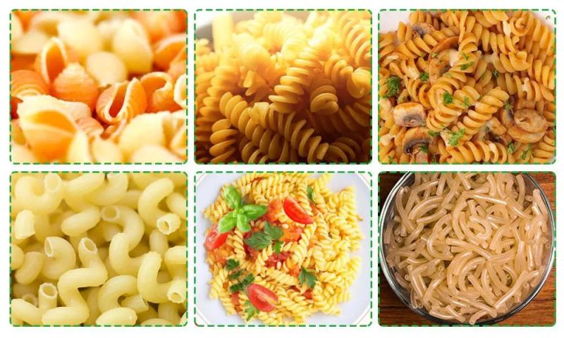 Automatic Best Price Macaroni Pasta Processing Production Line Food Making Machine