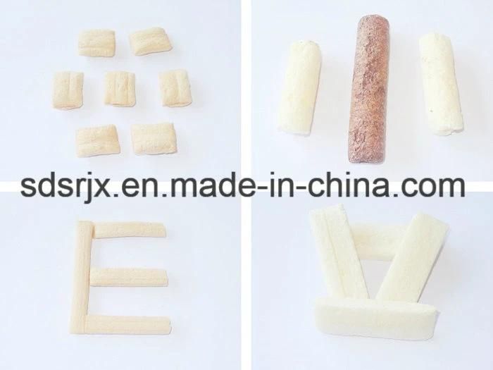 Double Screws Expanded Core Filling Snack Food Plant Machinery