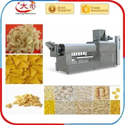 Twin Screw Fryed Snacks Food Machine
