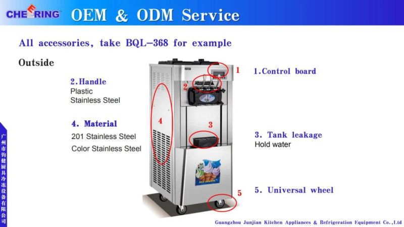 Commercial Soft Serve Cheap China Soft Ice Cream Maker Ice Cream Machine