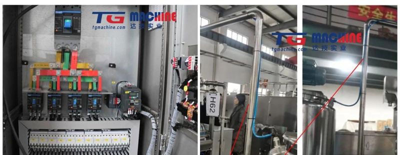 Fruit Jelly Making Line/Fruit Jelly Machine/Deposit Jelly Machine/Automatic Soft Candy Starch Mouling Line (GDQ300-S)