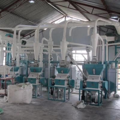 Maize Milling Plant with 20t Per Day Production Line