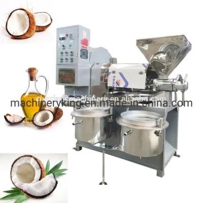 Sesame Peanut Coconut Soybean Olive Small Auto Oil Press Machine