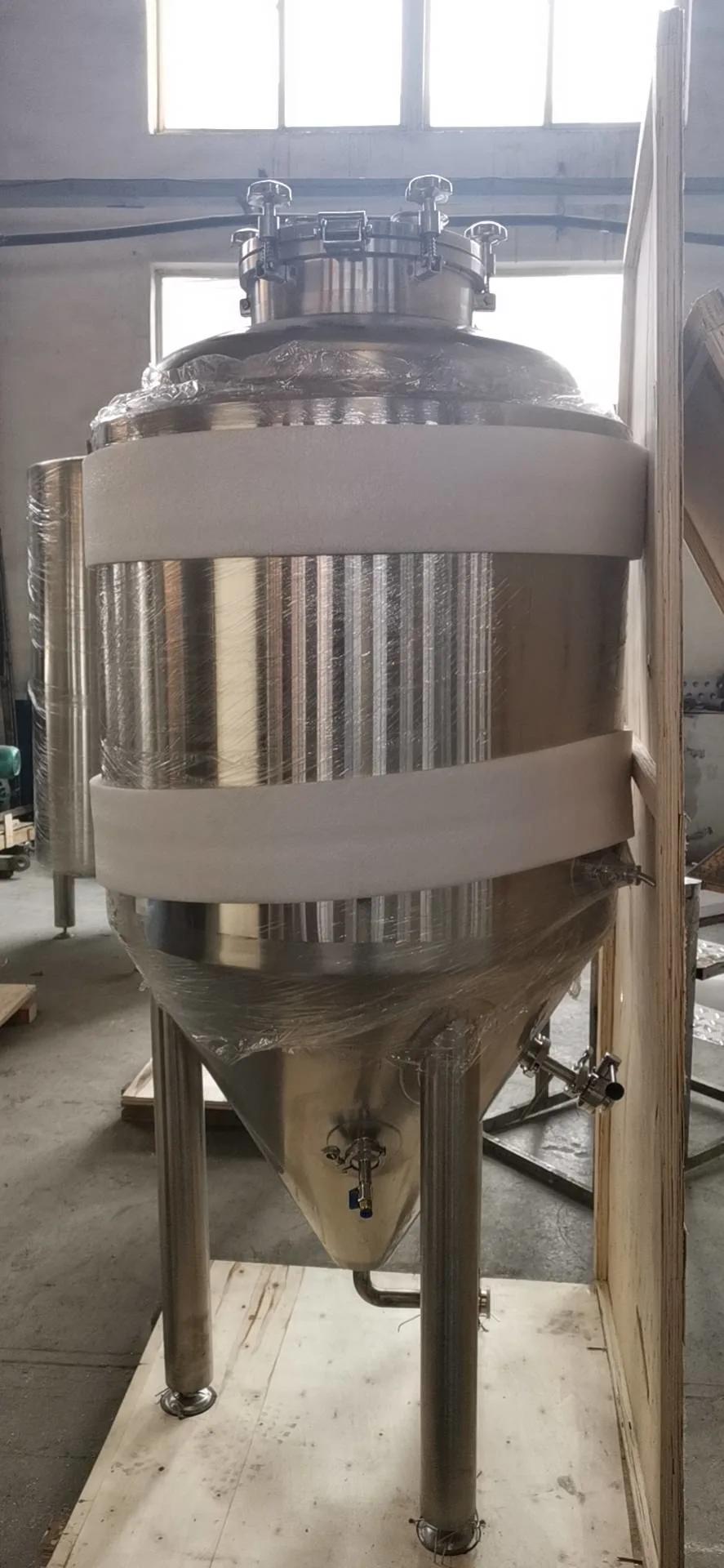 100L 200L Beer Fermenter Conical Cooling Tank