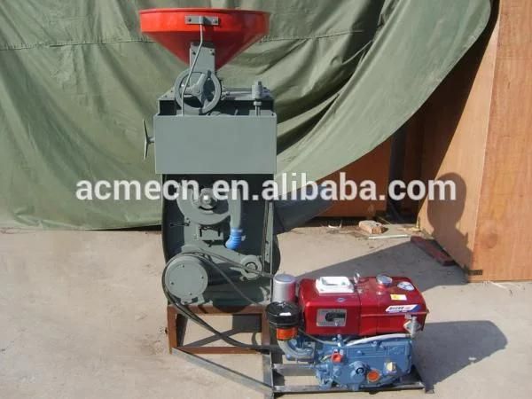 Acme Auto Rice Mill with Diesel Engine
