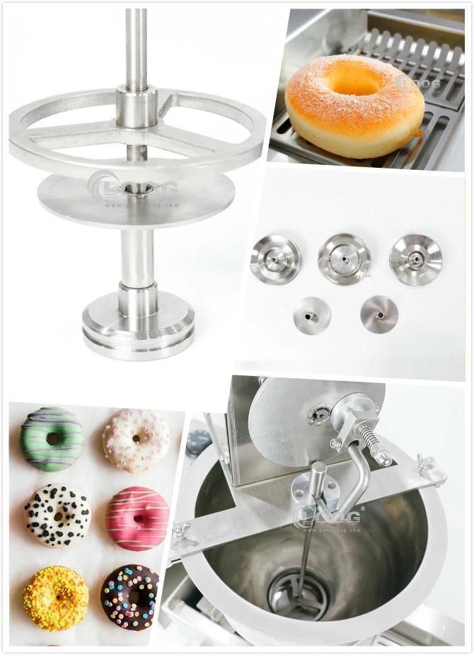 High Quality Commercial Stainless Steel Mini Cake Donuts Frying Machine Restaurant Equipment Conveyor Automatic Electric Doughnuts Fryer Maker