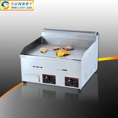 High Efficiency Kitchen Equipment Gas Griddle